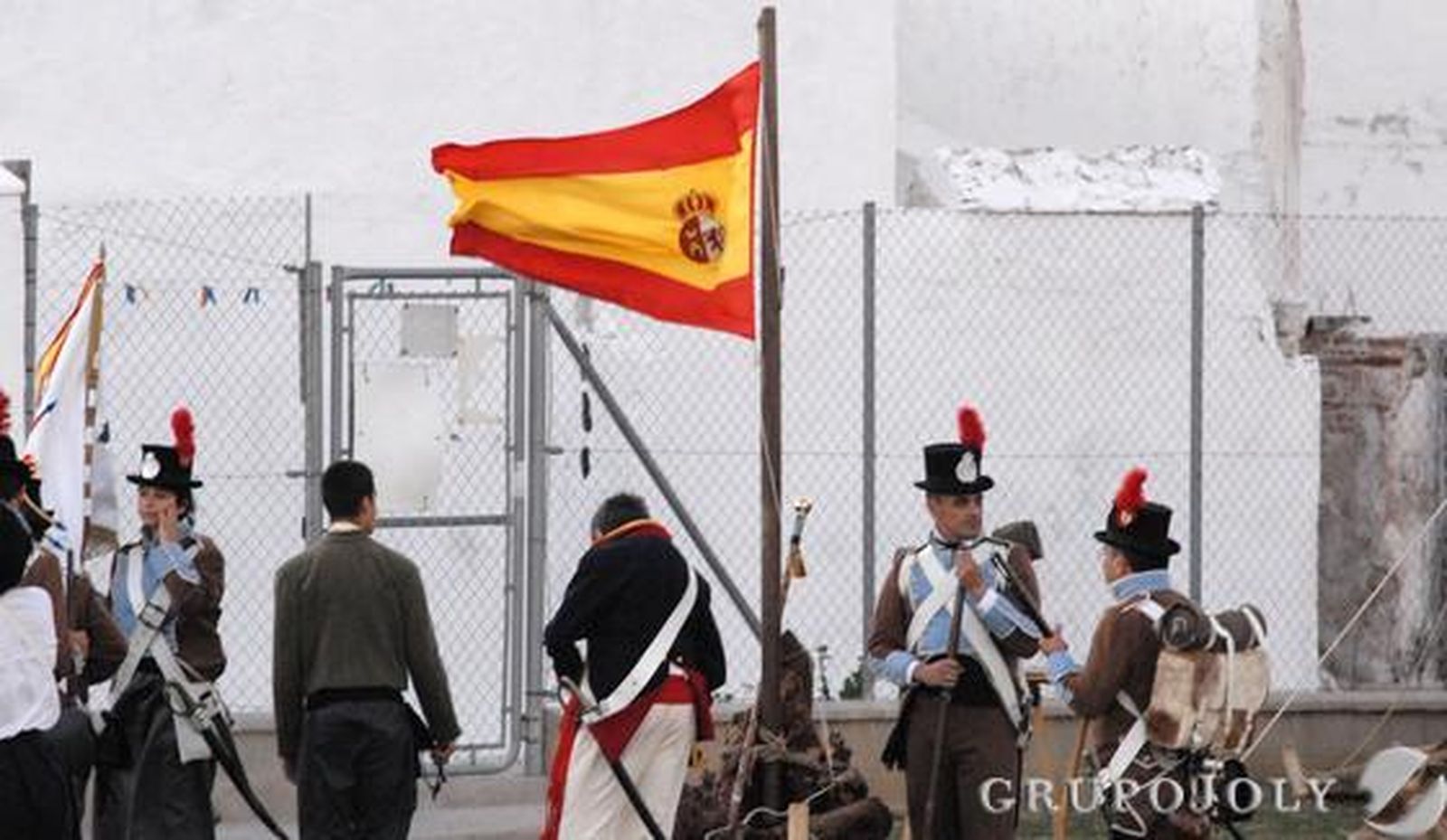 Recreación de la batalla del Portazgo.

Foto: Rioja