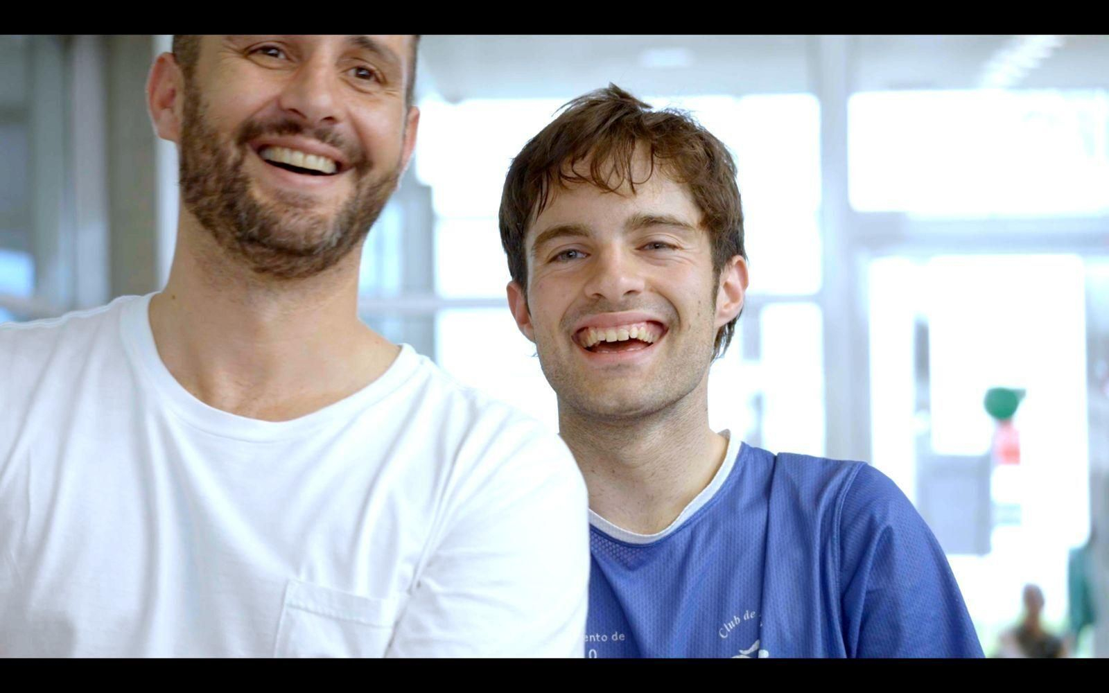 Alberto Martínez y David Sánchez.