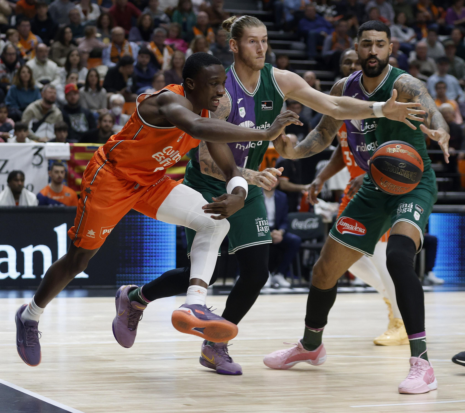 El Valencia Básket - Unicaja, en fotos
