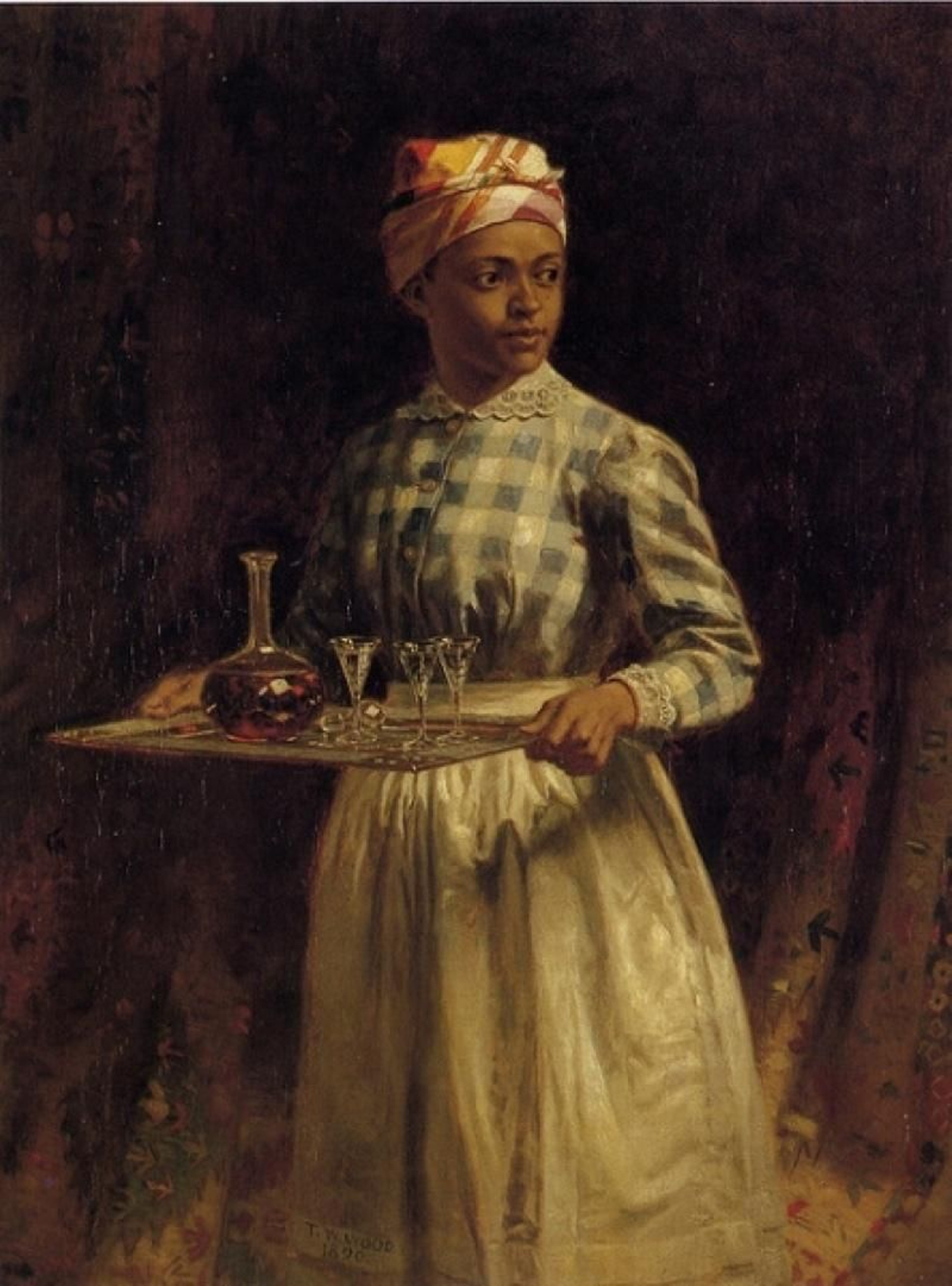 La 'Sherry Girl' americana de John Waterman Wood, 1890.