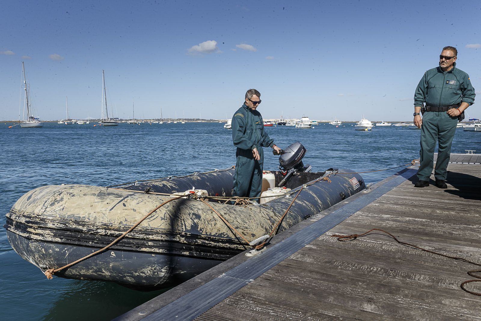 Miembros del Servicio Marítimo de la Guardia  Civil | Imagen de archivo