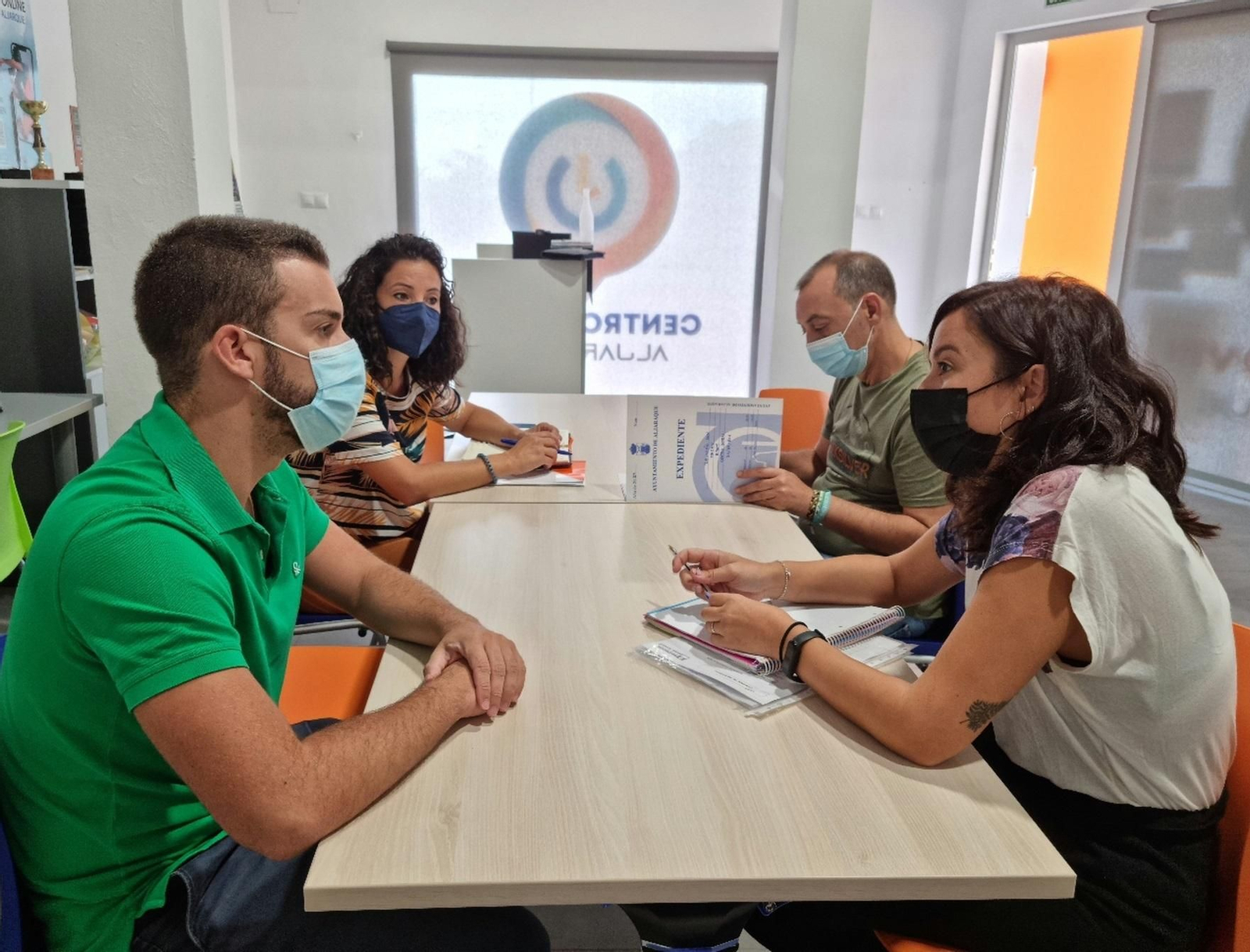 Colaboración entre el Ayuntamiento de Aljaraque y la asociación Hacan. Colaboración entre el Ayuntamiento de Aljaraque y la asociación Hacan.