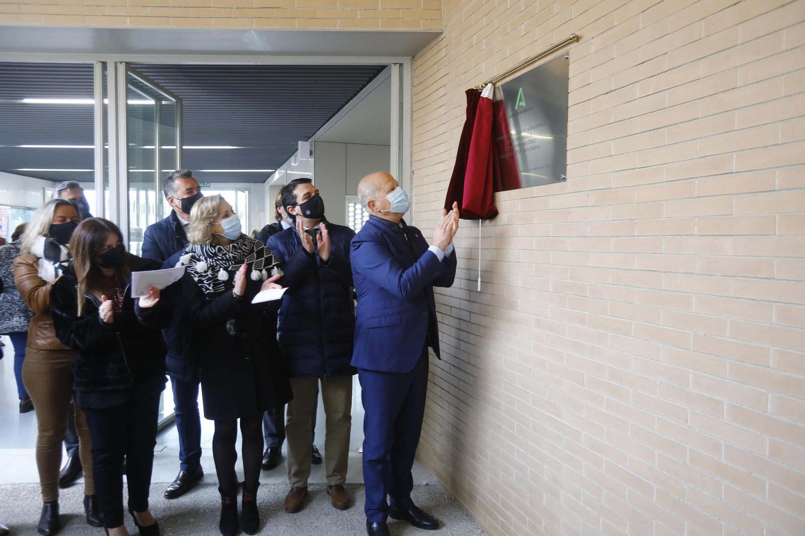 Las fotografías de la inauguración del colegio Turruñuelos.