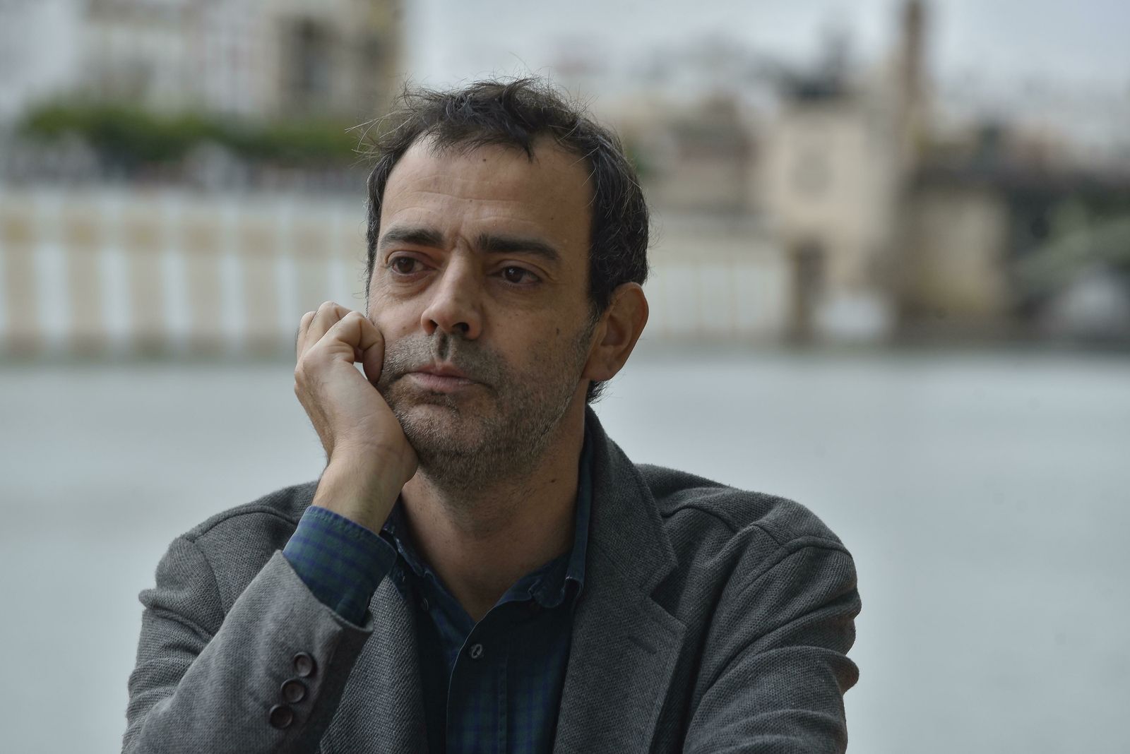 Joao Nicolau, retratado este jueves en el Paseo Marqués del Contadero.