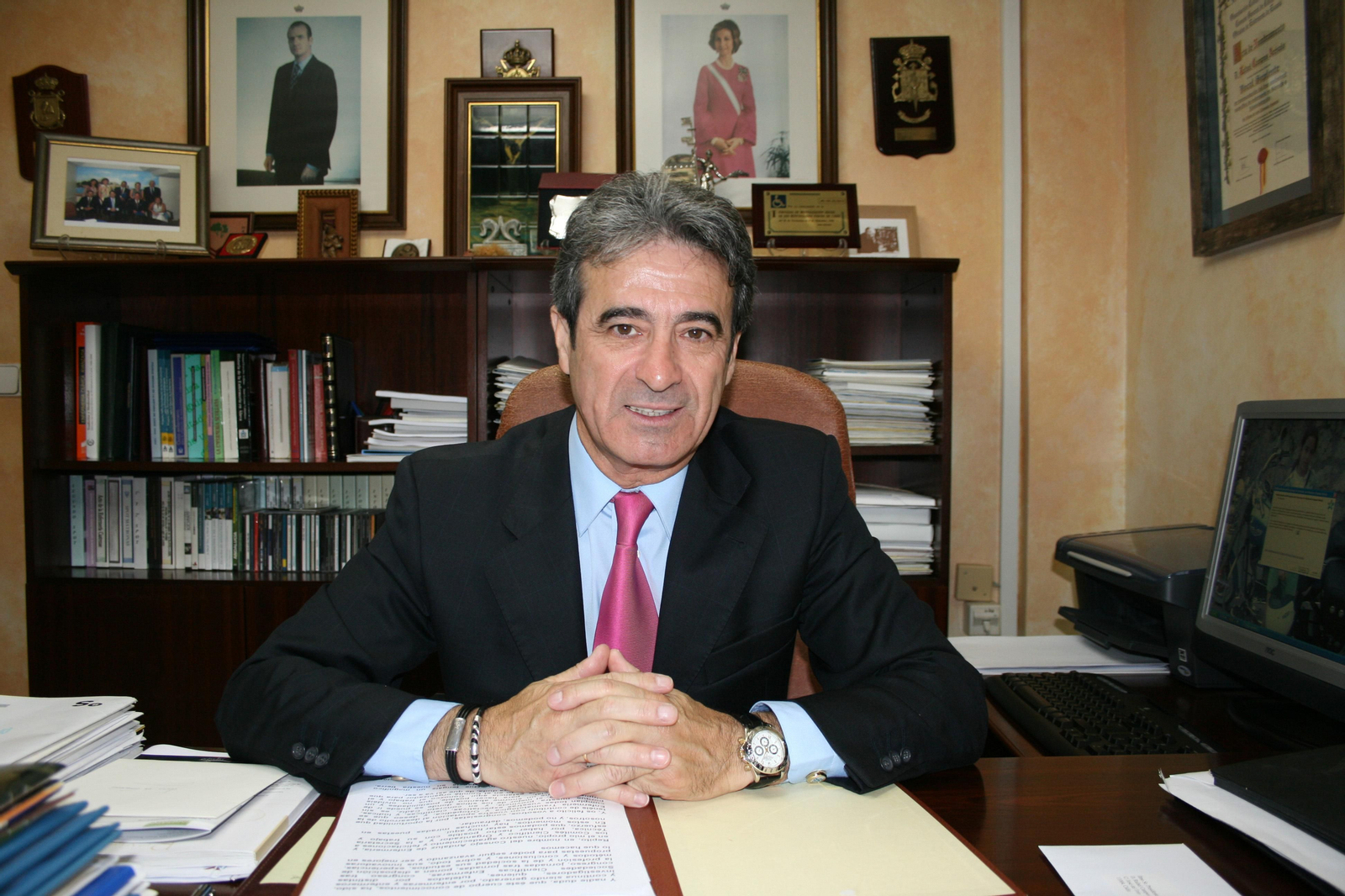 El presidente del Colegio de Enfermería de Cádiz, Rafael Campos.