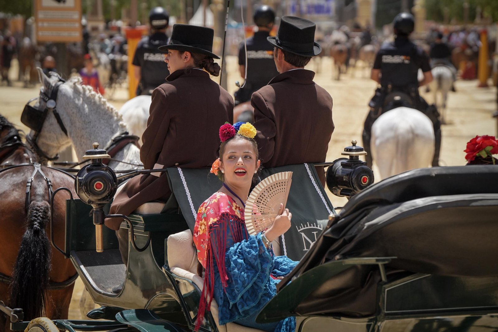 Ambiente el viernes en la Feria de Jerez en fotos