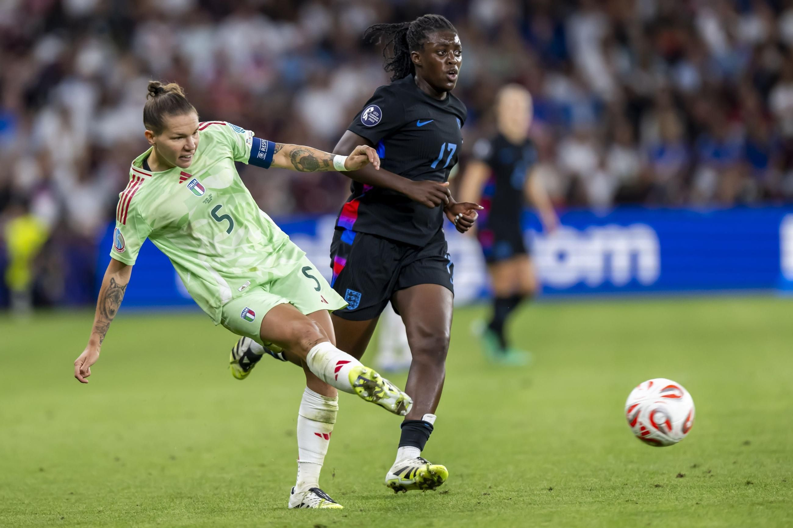 Las imágenes del Inglaterra-Italia