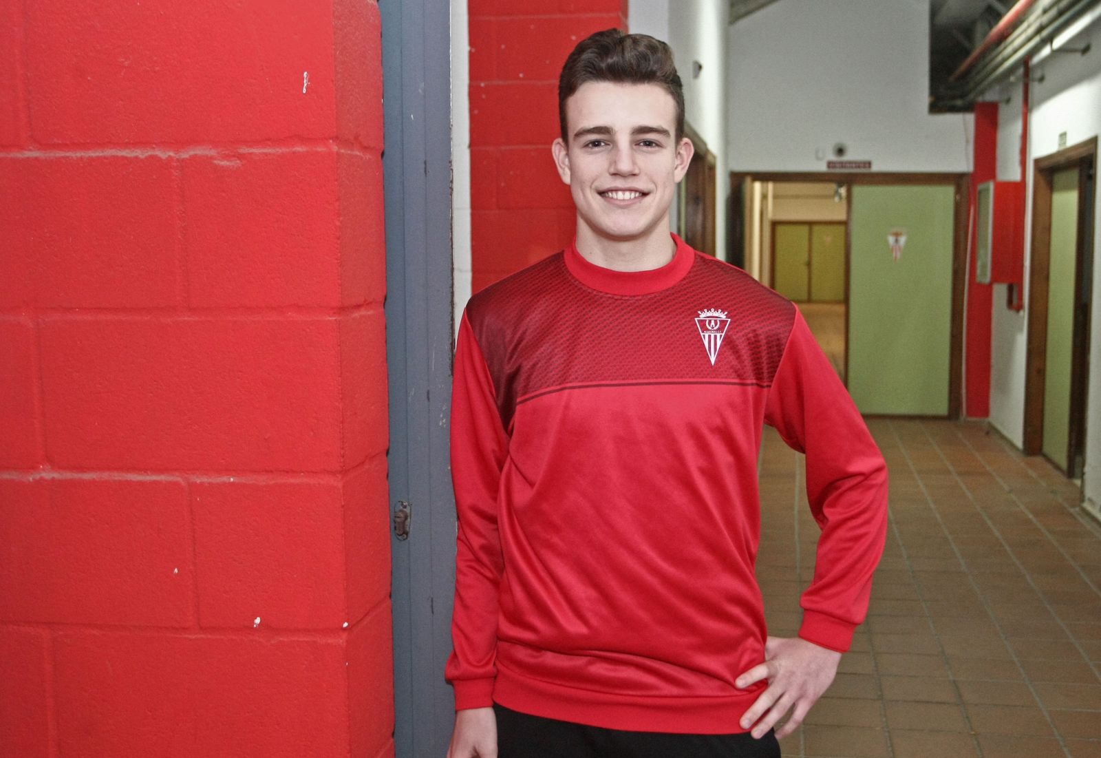 Álex Guti, durante su etapa en el Algeciras, posterior a su paso por la cantera sevillista.