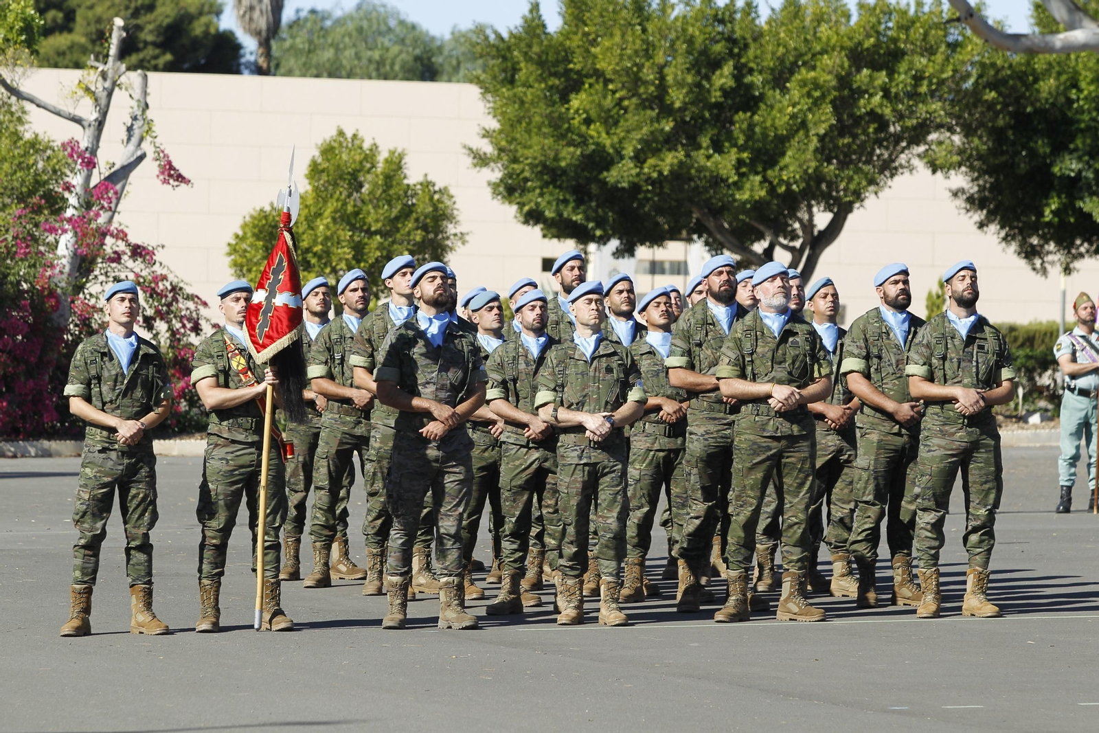 Fotogalería de la salida de La Legión hacia el Líbano
