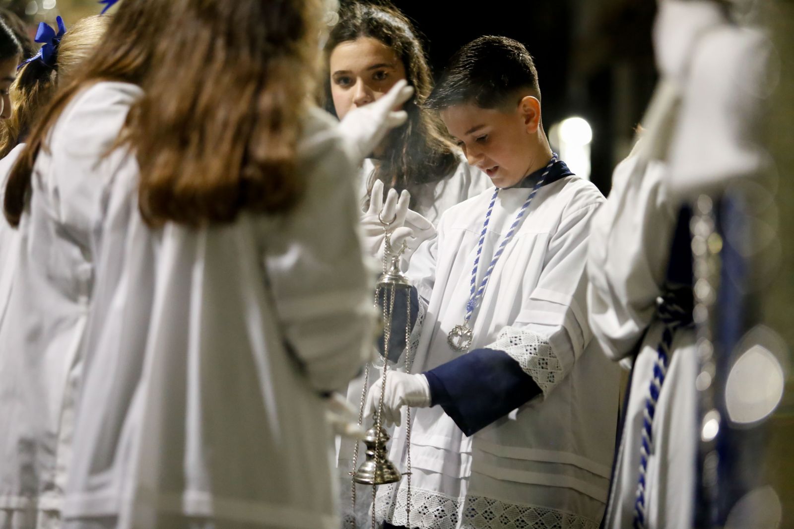 Fotos del Miércoles Santo en San Roque: Angustias