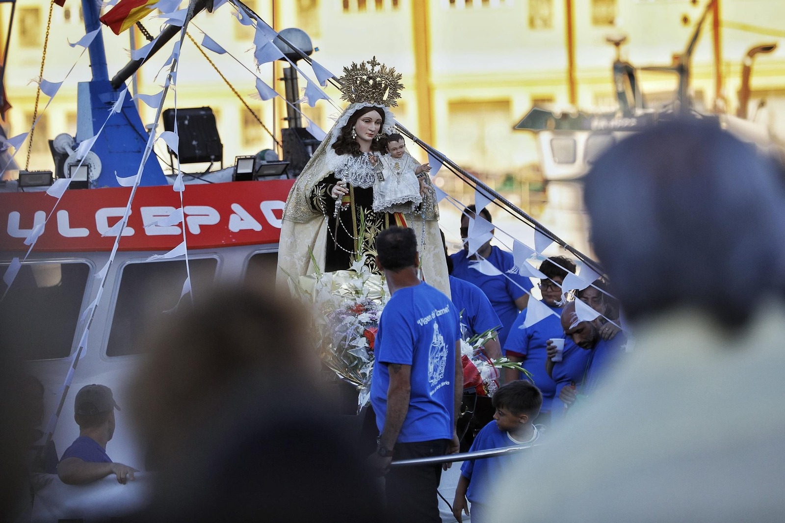 Las imágenes de la procesión de la Virgen del Carmen en El Puerto