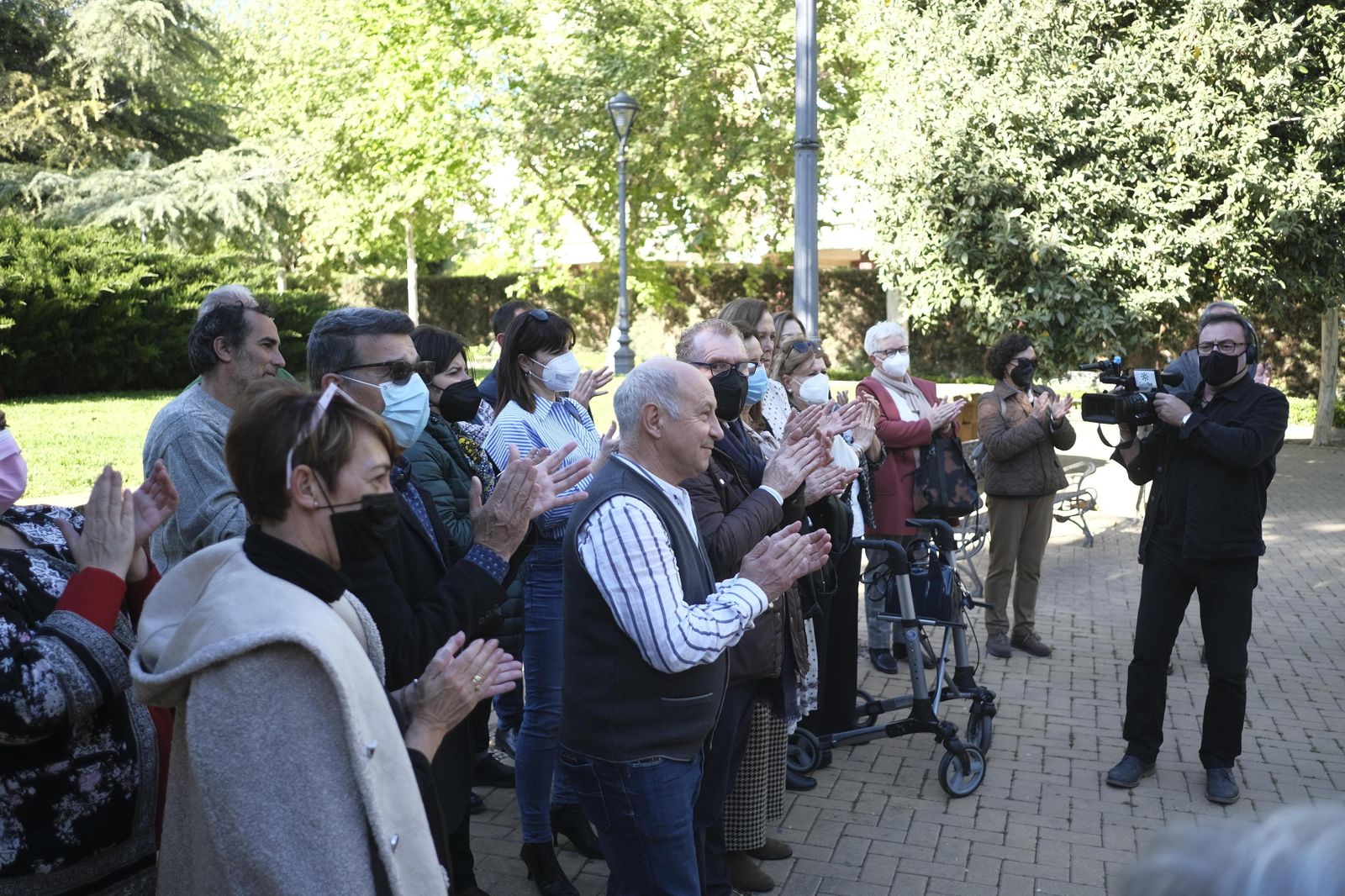 El homenaje al periodista Julio Anguita Parrado, en imágenes