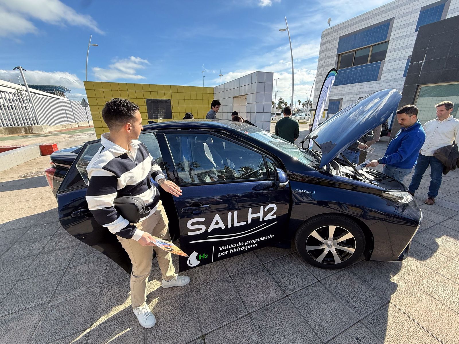 Las fotos de las demostraciones de usos del hidrógeno verde de Futuretech H2, en Algeciras