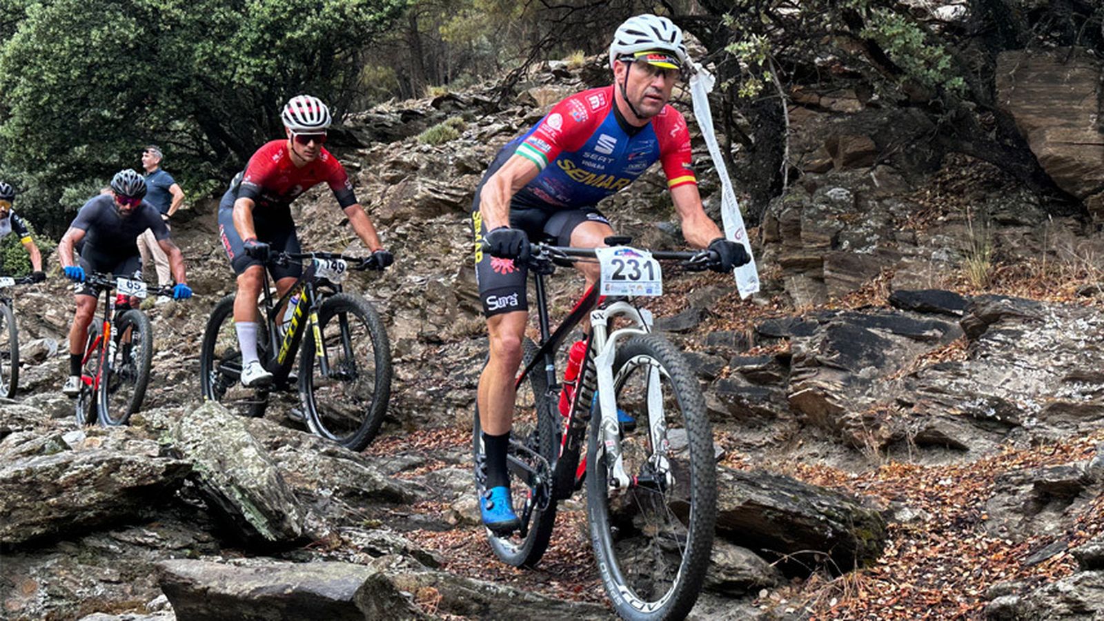 Momento de una de las pruebas del circuito.