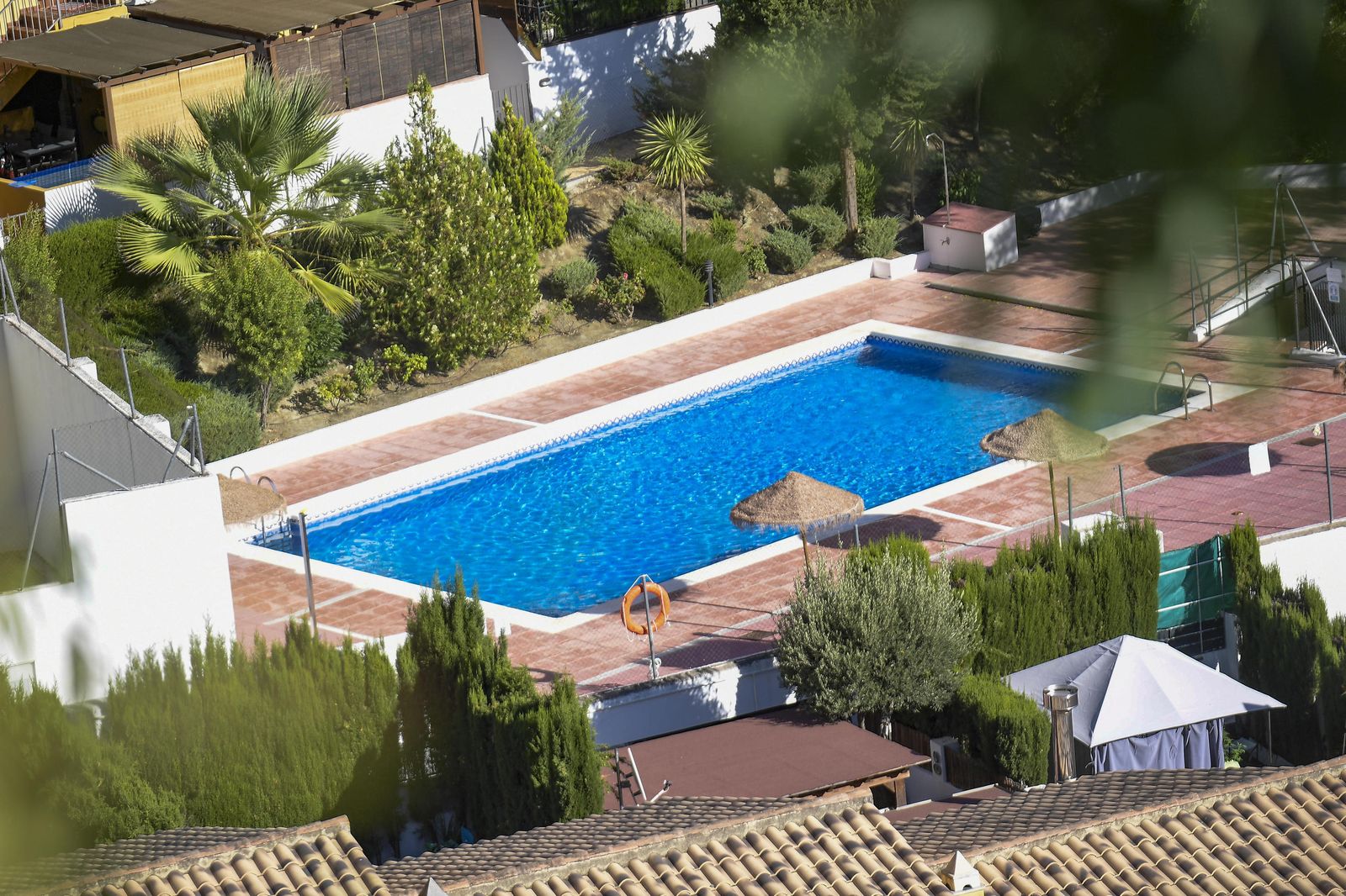 Una piscina particular en Granada.