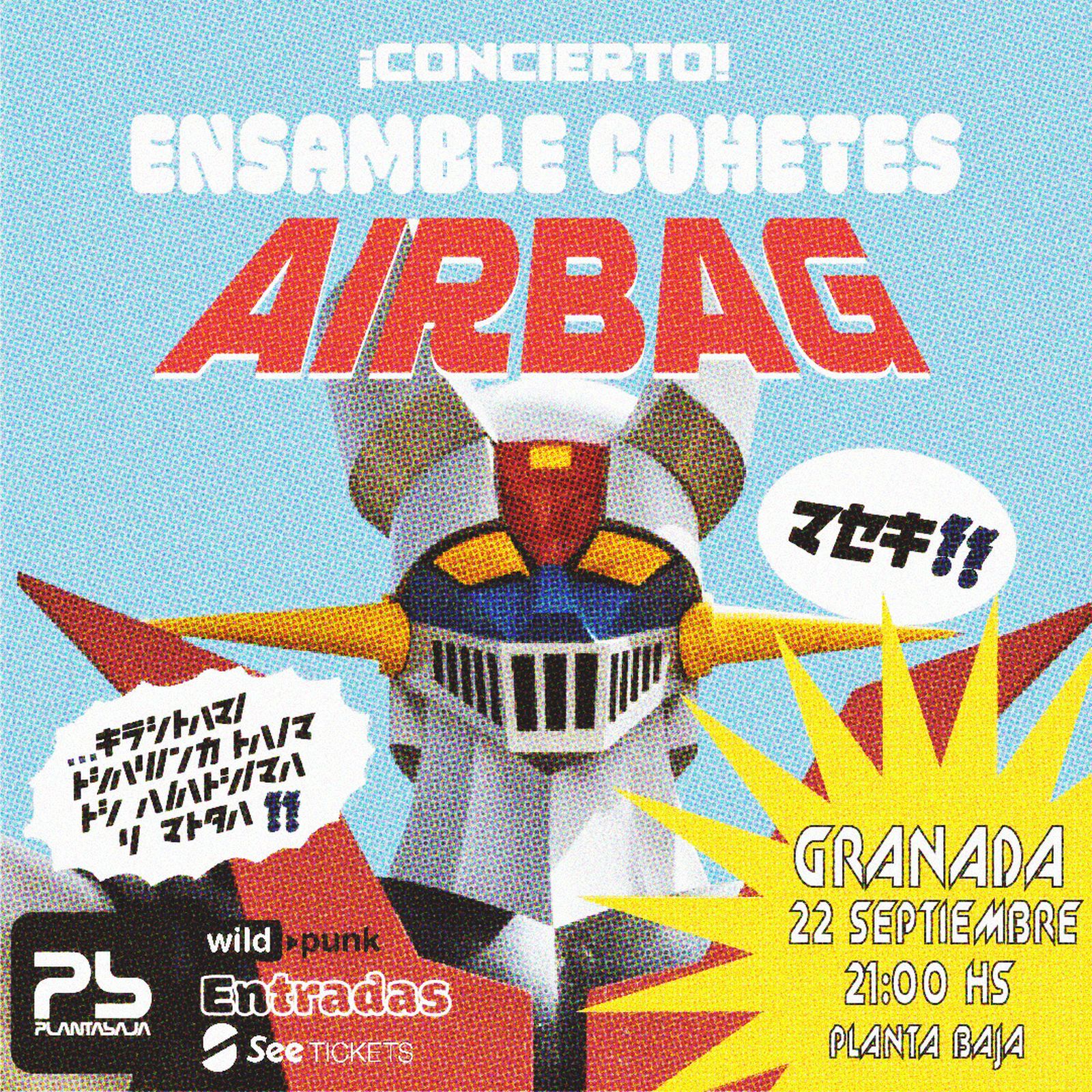 Cartel del concierto.