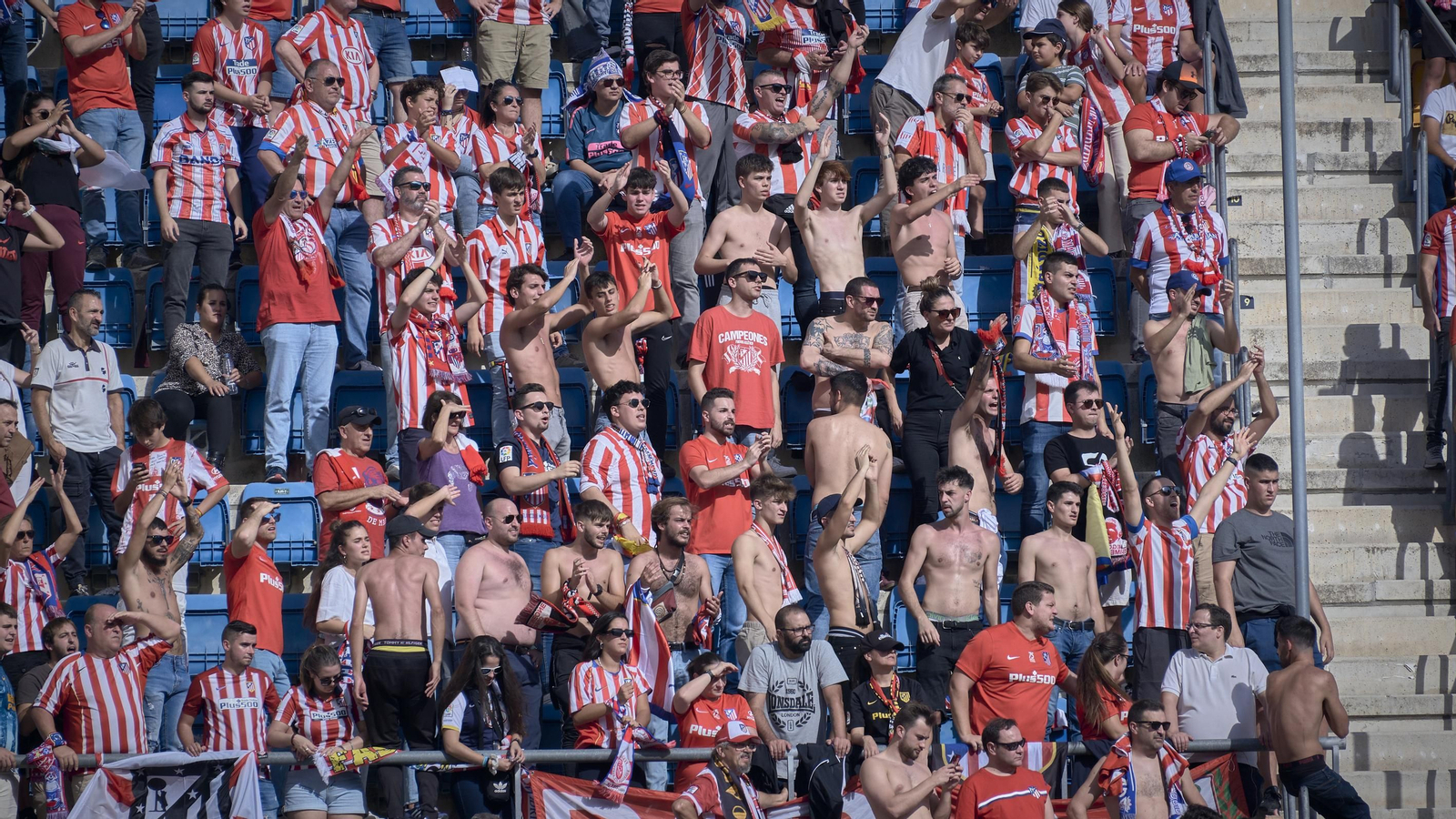 Partido de la victoria del Cádiz CF sobre el Atlético de Madrid