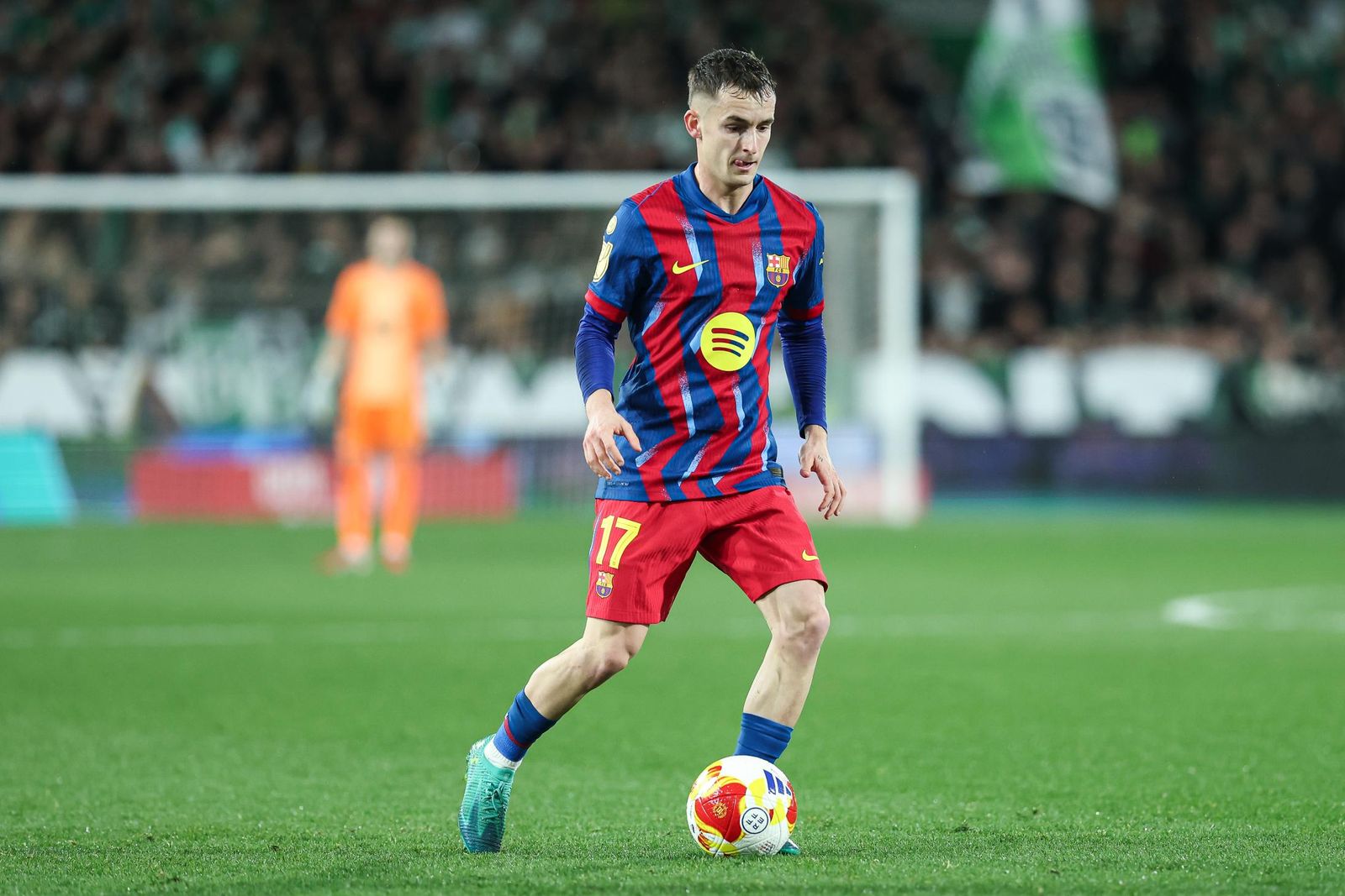 Las fotos del Racing-Barcelona de Copa