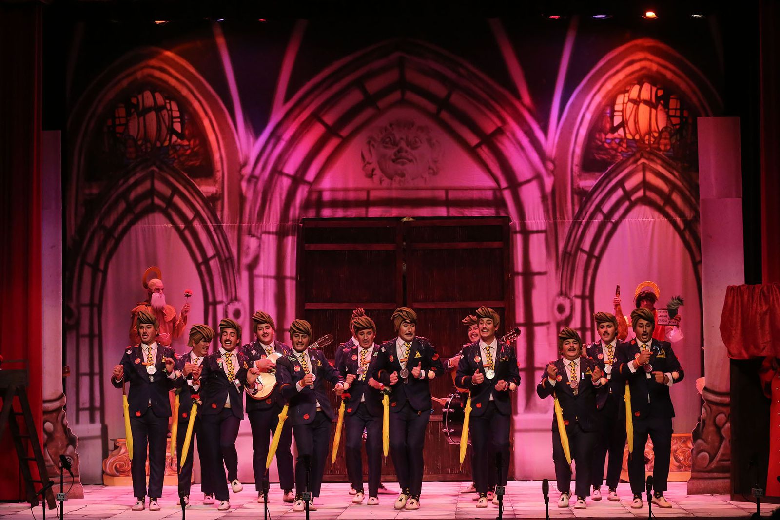 Quinto día de preliminares del Carnaval Colombino en imágenes