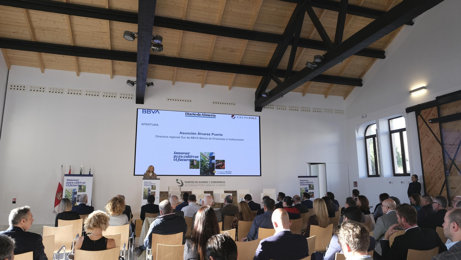 Imágenes de la Jornada BBVA-Grupo Joly 'Revolución Agrotech en el Campo', en Almería