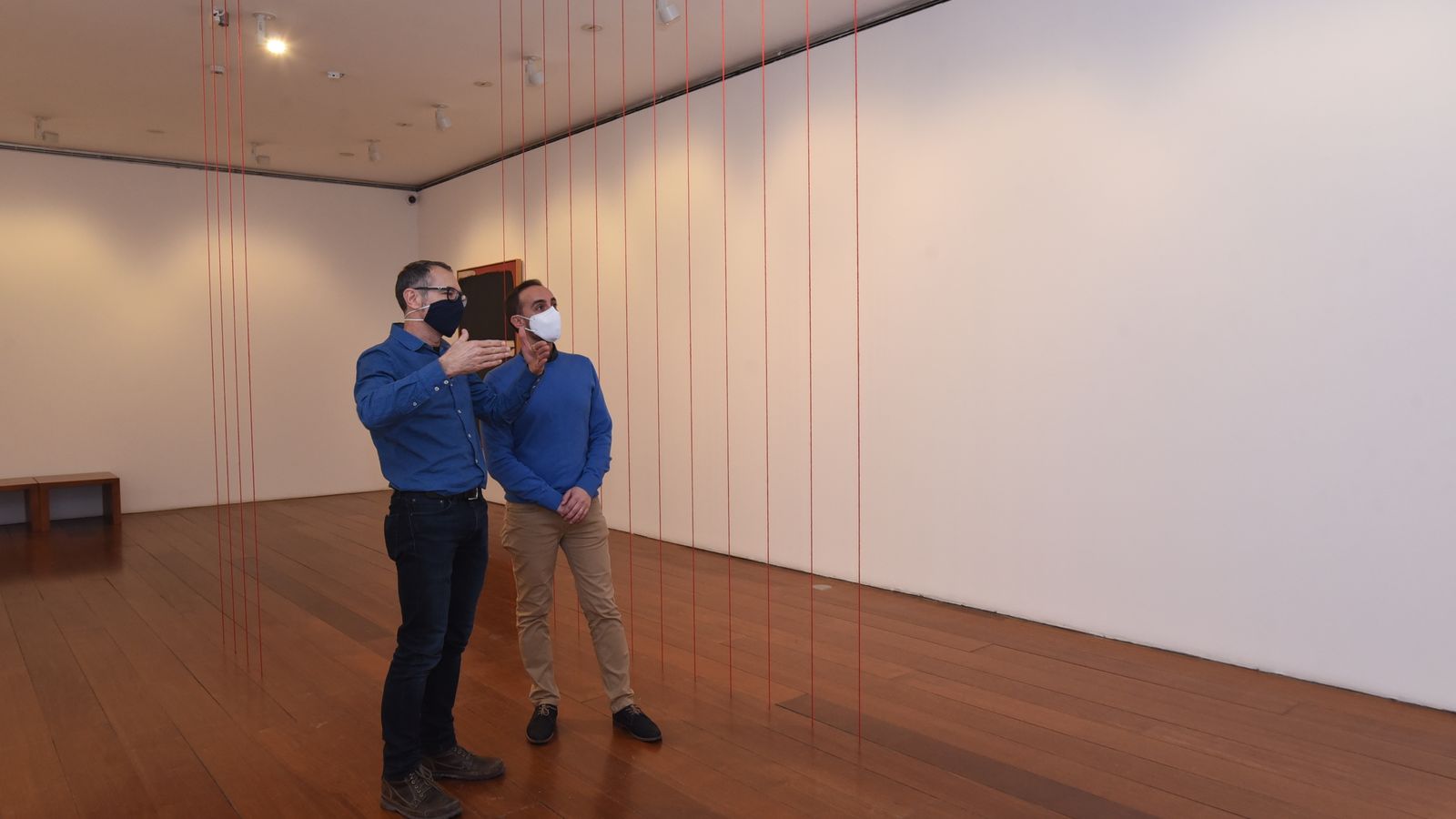 Otra imagen de la inauguración de la muestra