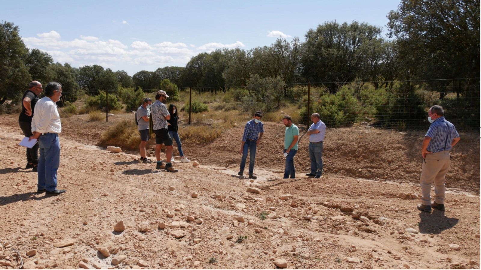 El taller se ha celebrado en la finca de uno de sus socios de Alvelal.