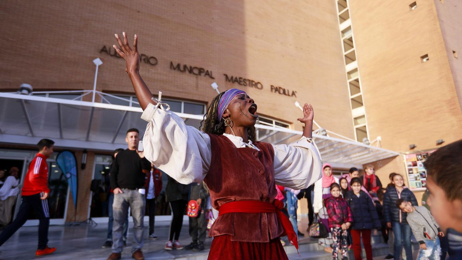 No faltaron los espectáculos en la cita infantil.