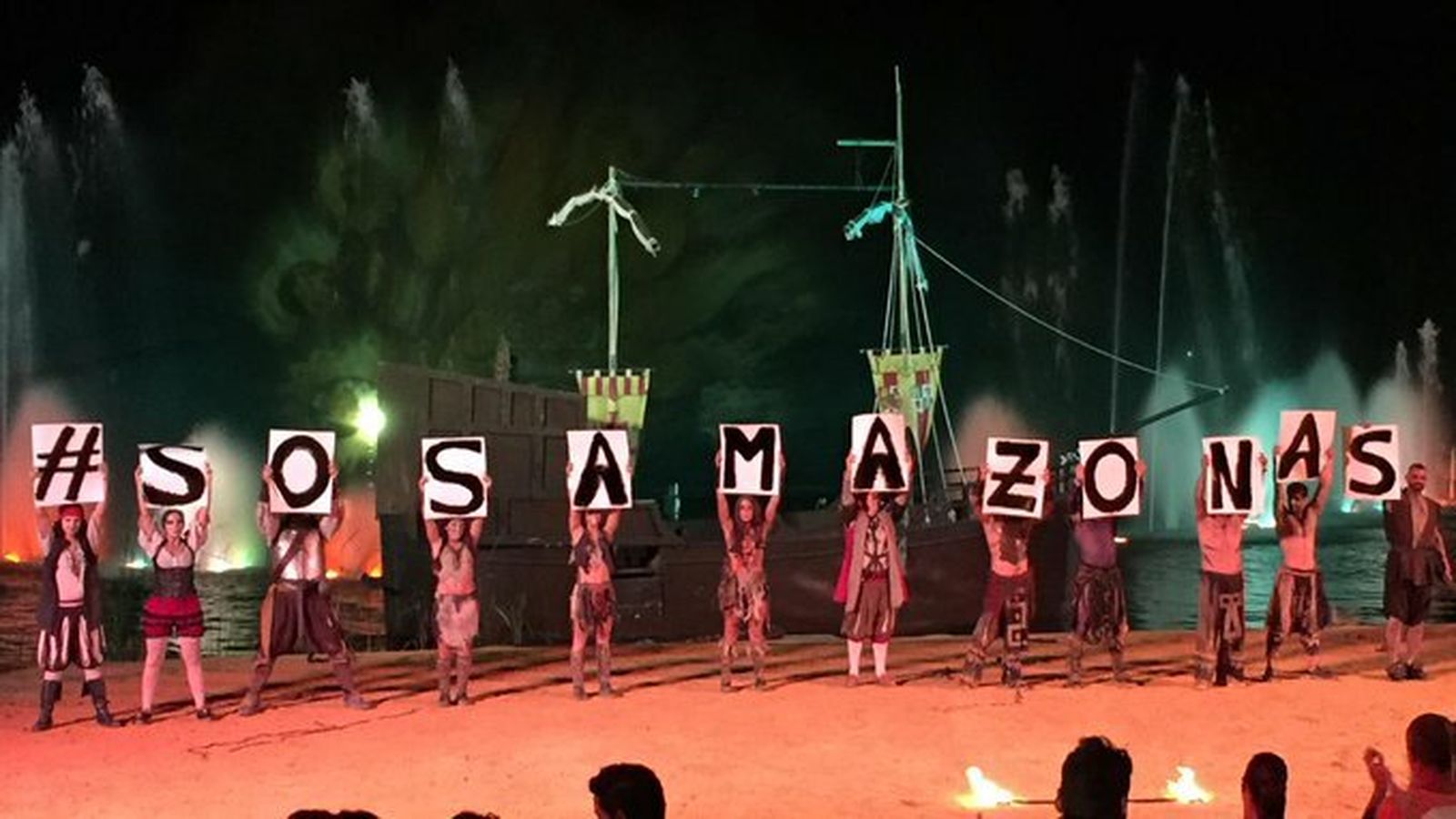 Isla Mágica se solidariza con el Amazonas