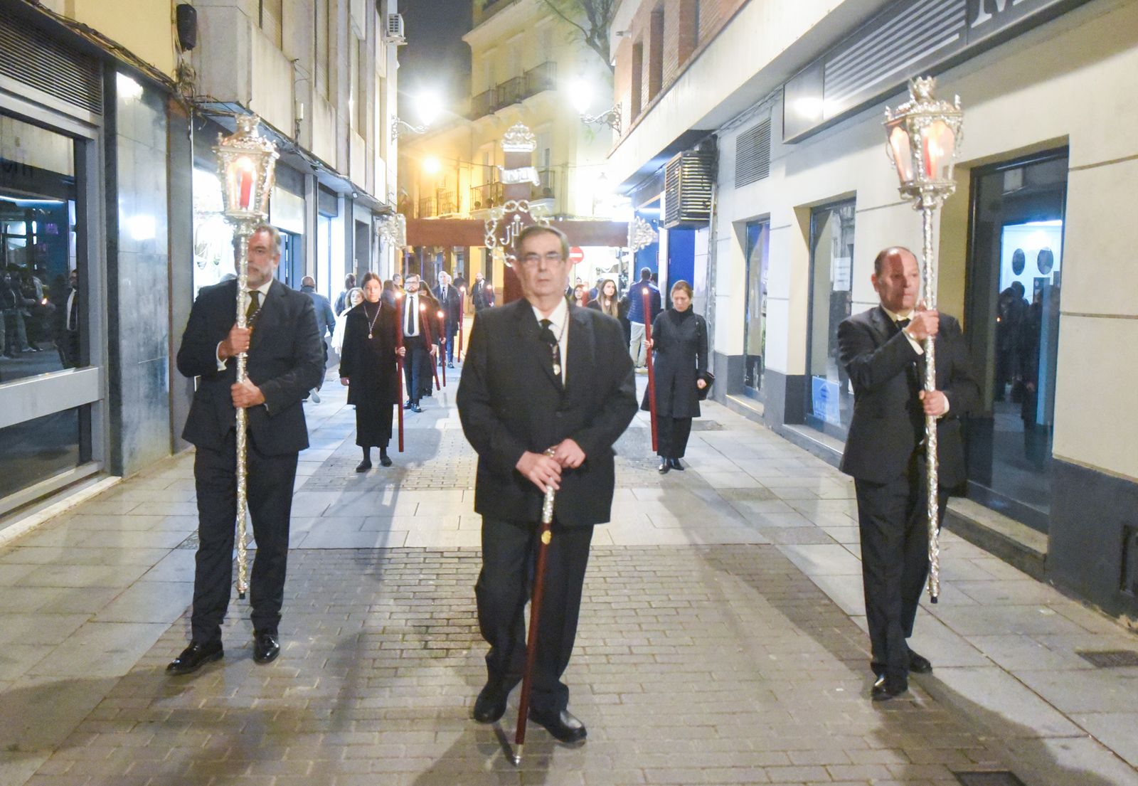 Las fotos del vía crucis de la hermandad de la Buena Muerte