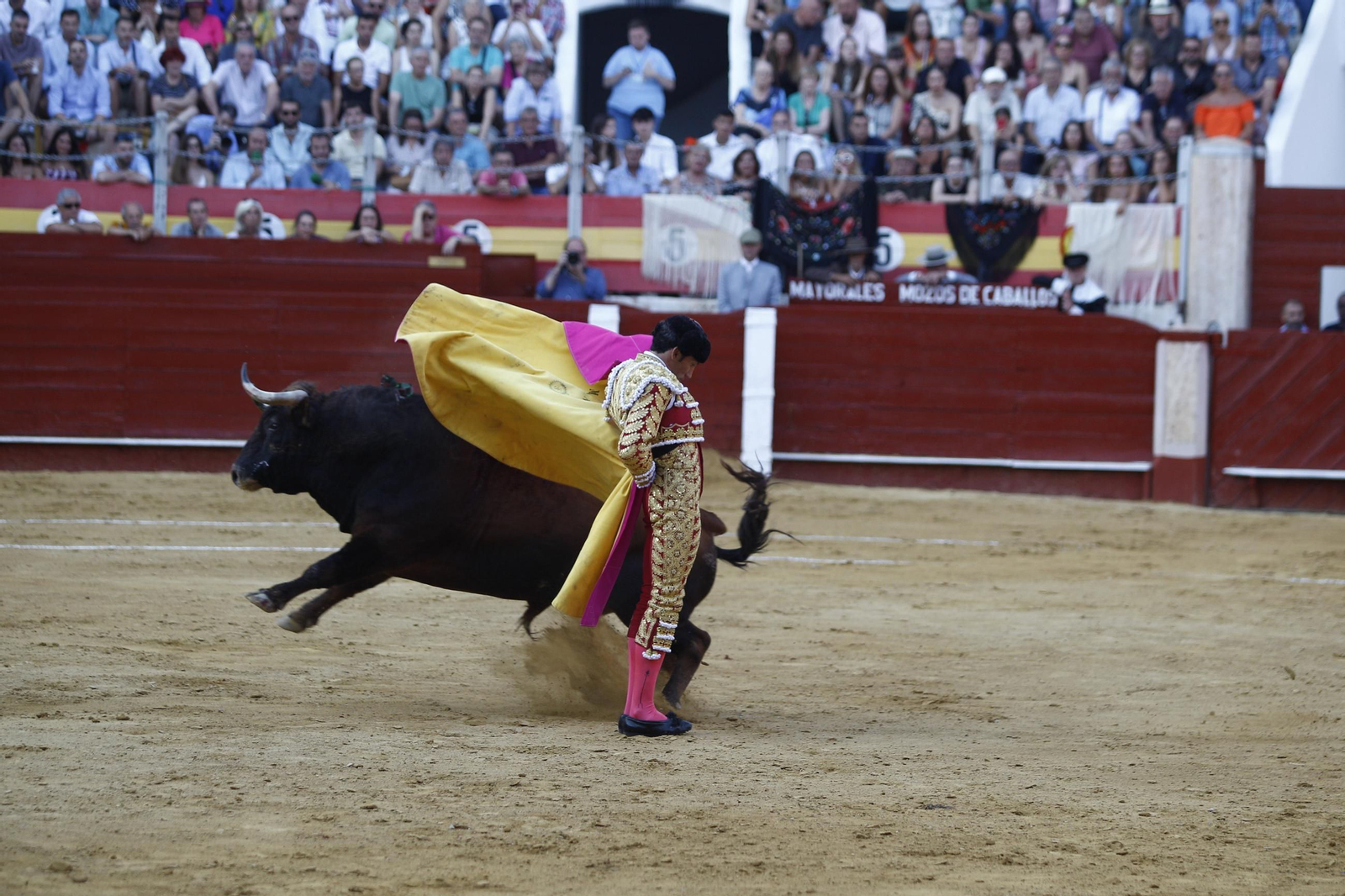 Las mejores imágenes de los toreros Fortes, Juan Ortega y David de Miranda en la Feria de Almería 2025
