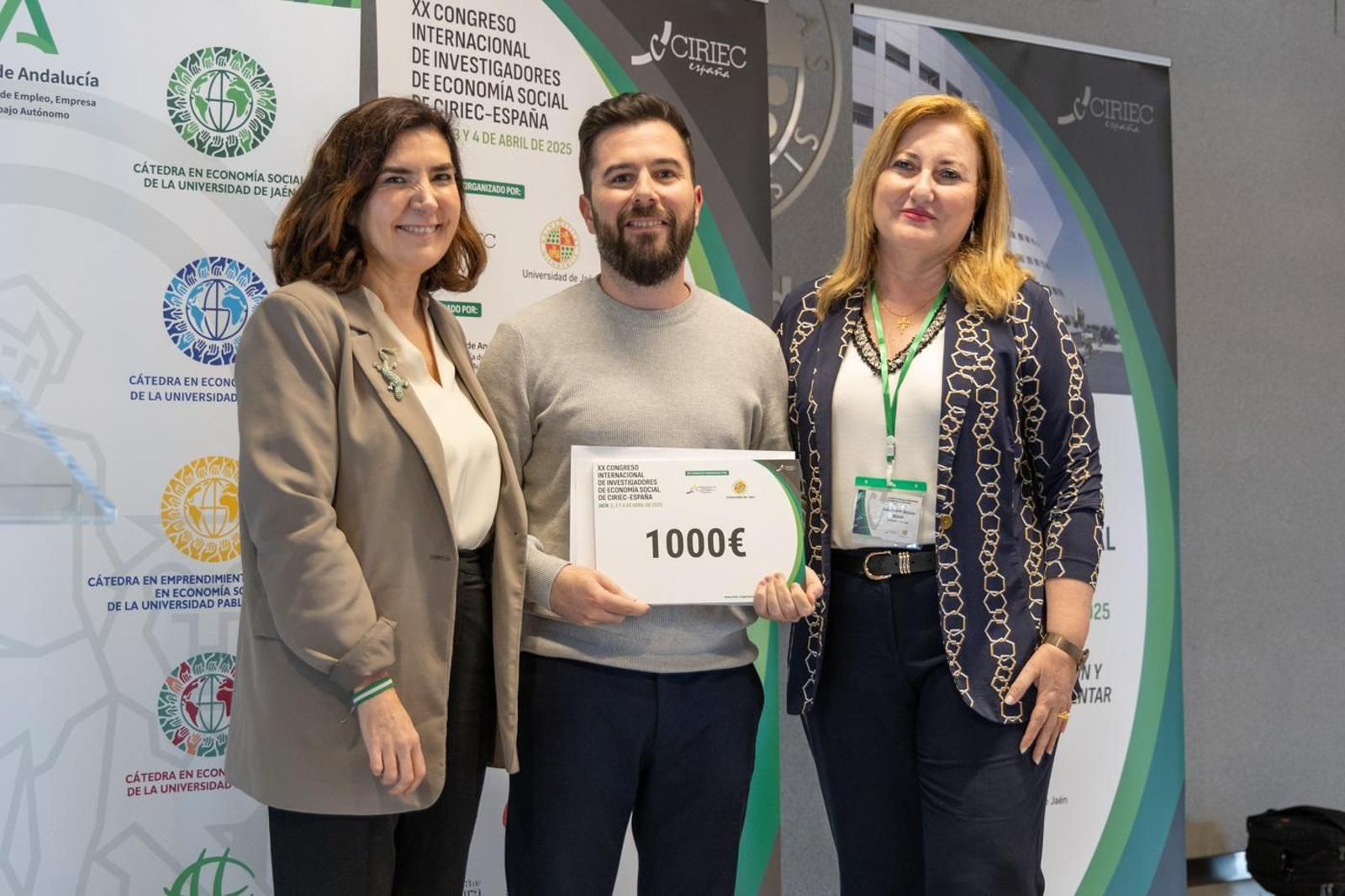 Entrega de premios y clausura del XX Congreso Internacional de Investigadores de Economía Social de Ciriec-España