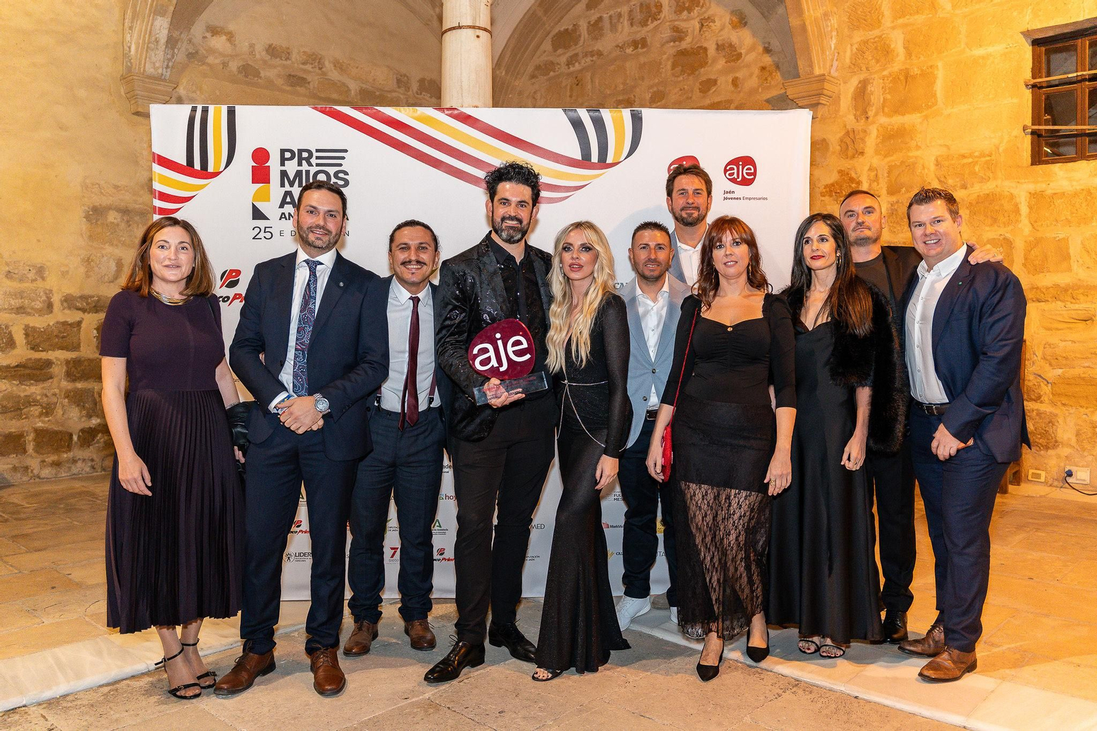 Así fue la mágica noche de entrega de los Premios AJE Andalucía, en imágenes