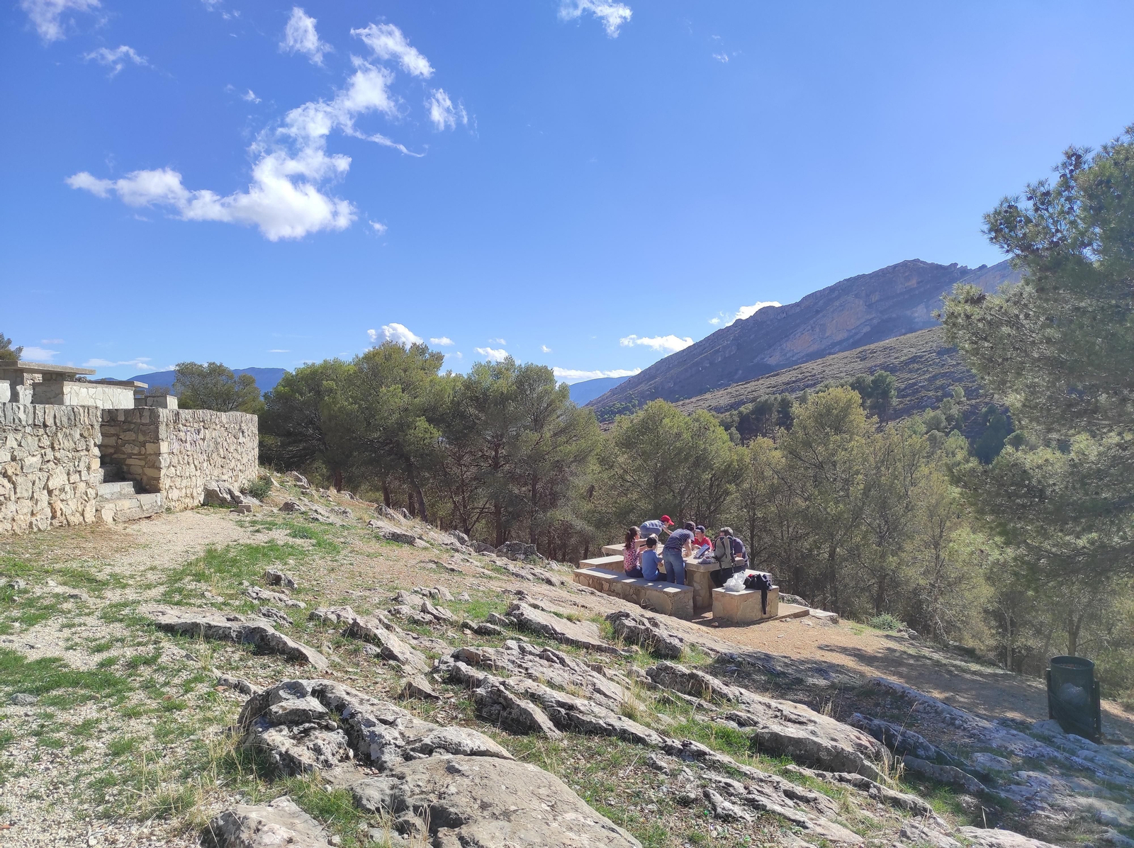 Ruta desde el casco histórico al Cerro de Santa Catalina
