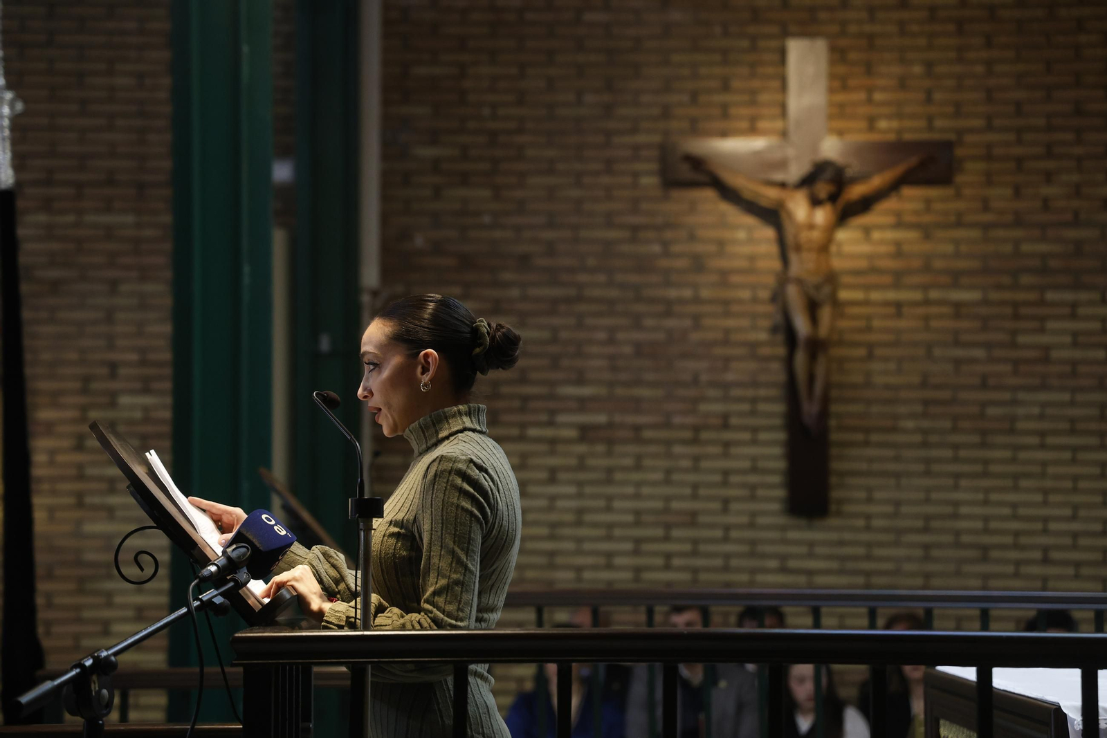 Las fotos del pregón juvenil de la Semana Santa de Algeciras a cargo de Manuel Garnica