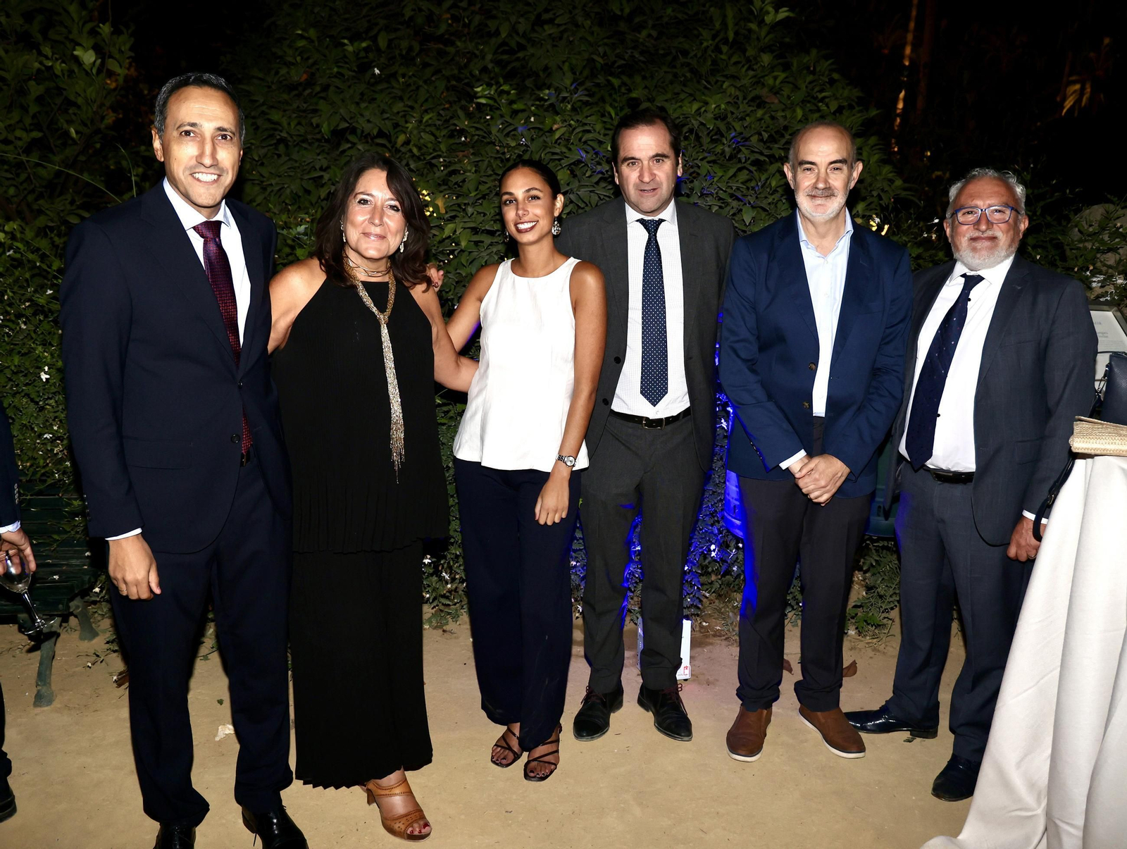 Pedro A Jaime Muñoz, Salomé Gómez, Cristina Cortés, Nacho González, Antonio Silva, Manuel del Medio
