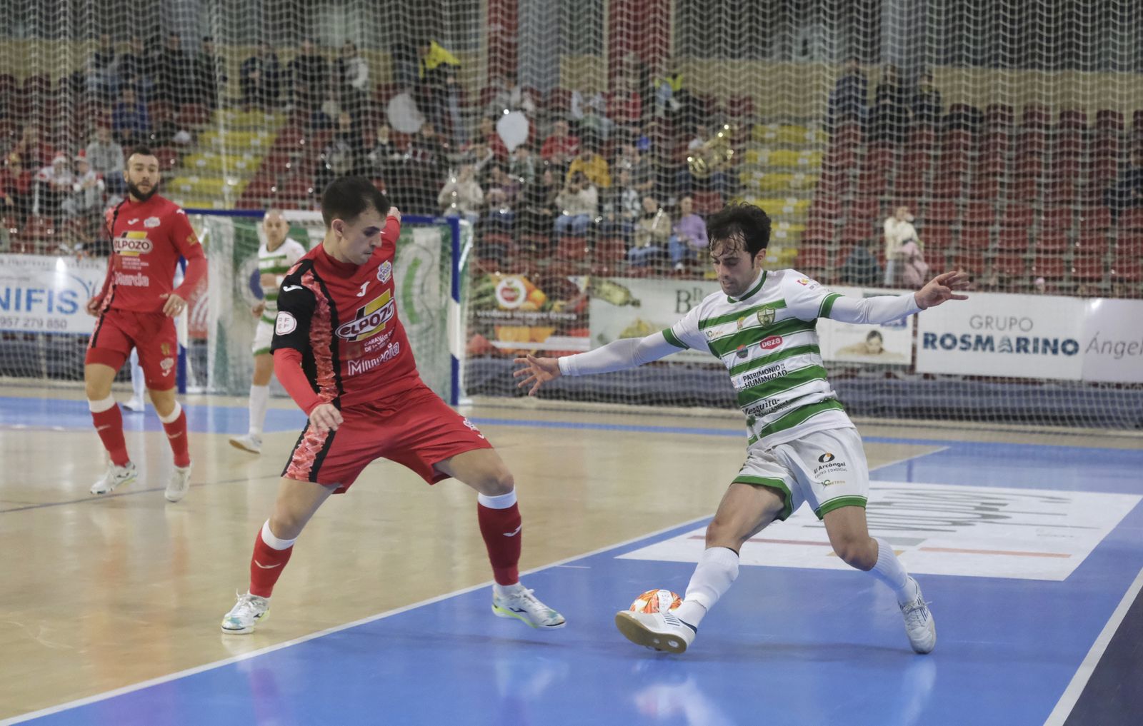 Las imágenes del empate entre el Córdoba Patrimonio y ElPozo Murcia en Vista Alegre