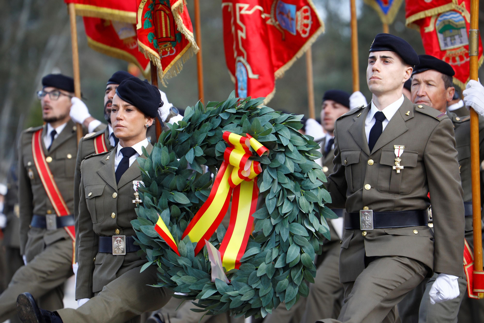 La Brigada Guzmán el Bueno X celebra el día de la Inmaculada en Cerro Muriano, en imágenes
