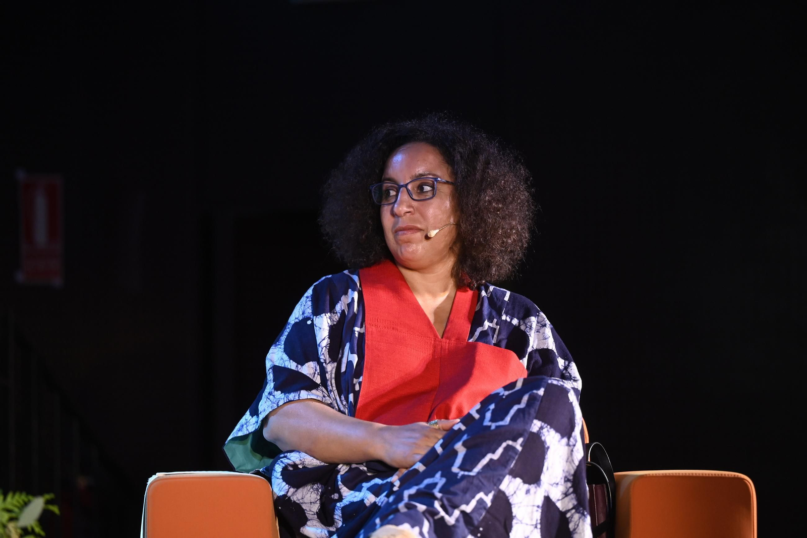 Manuel Rivas y Najat El Hachmi, en Cosmopoética