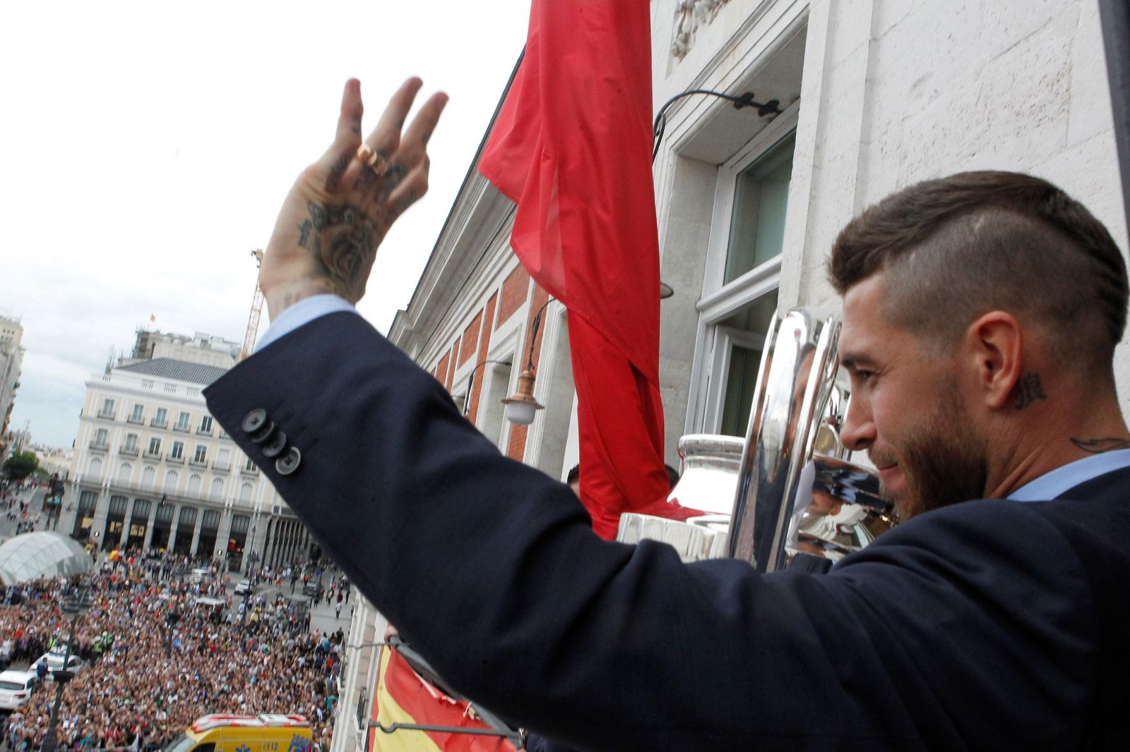 El Real Madrid celebra su decimotercera Champions