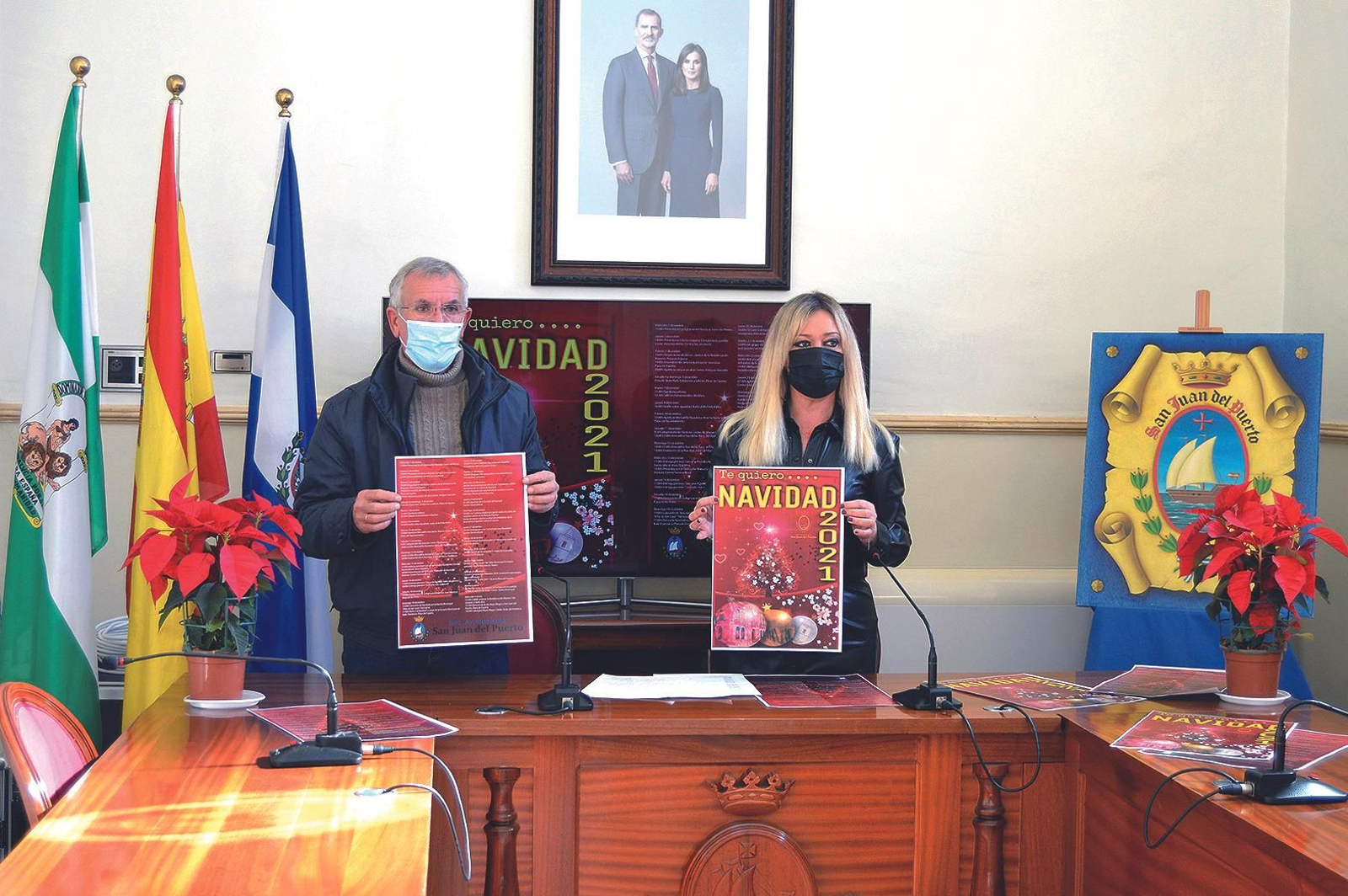 Con un sinfín de actividades para todos los públicos, la localidad onubense se engalana para la Navidad