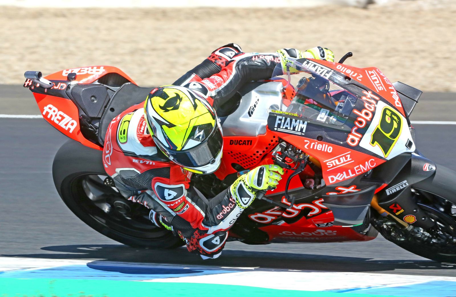 Imágenes del primer día de entrenamientos del campeonato del mundo de Superbike