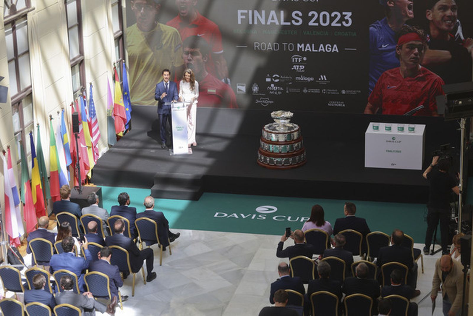 Málaga reparte suerte para la Copa Davis 2023