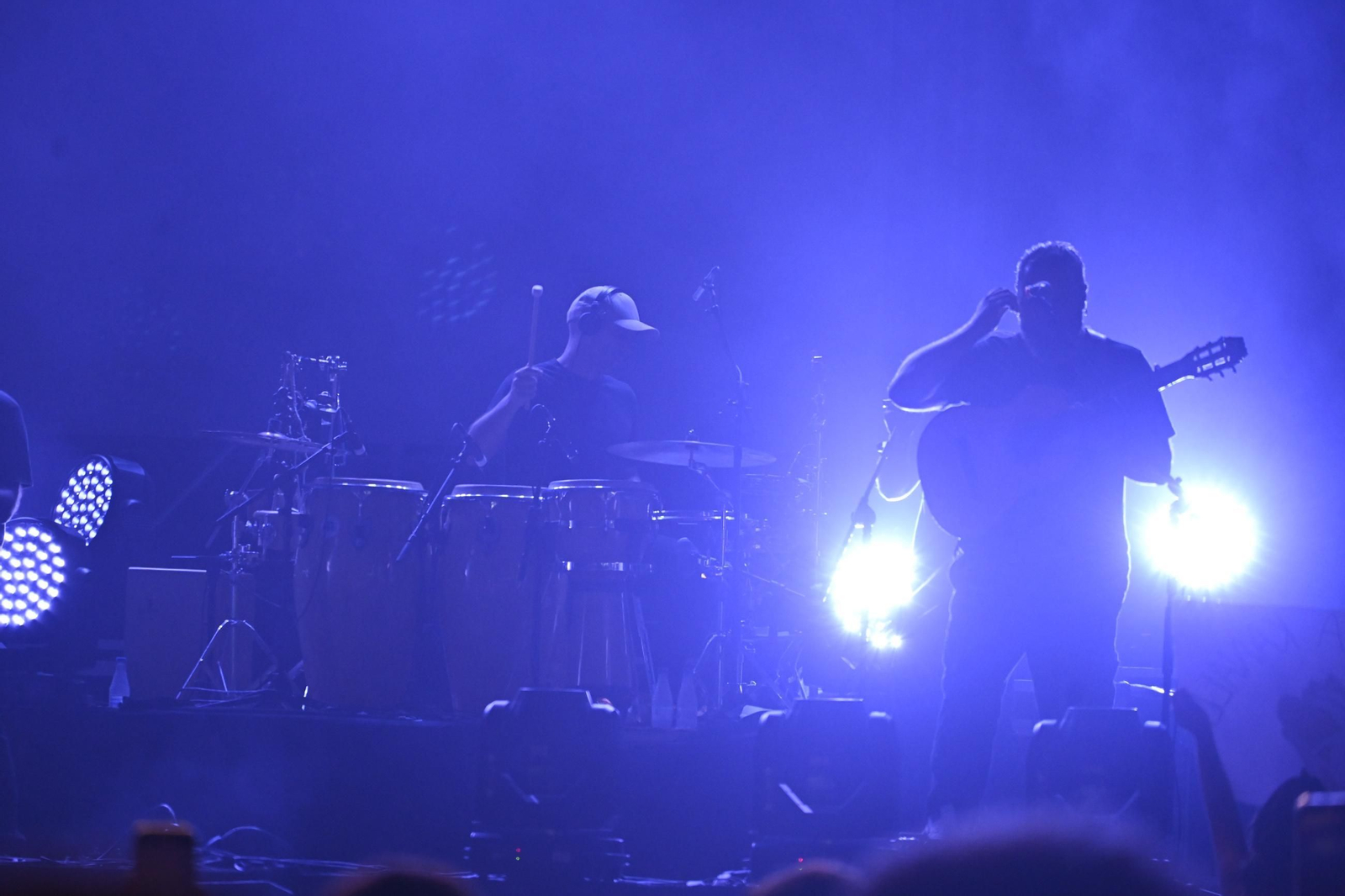 Imágenes del concierto de Sergio Contreras y Raule en las Colombinas