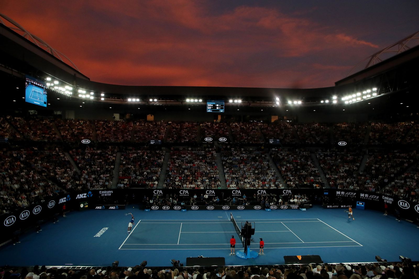 Las imágenes de la final del Abierto de Australia