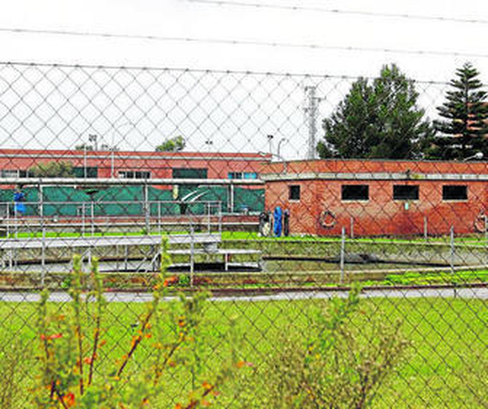 Imagen de archivo de la estación depuradora cercana al recinto ferial de Las Albinas.