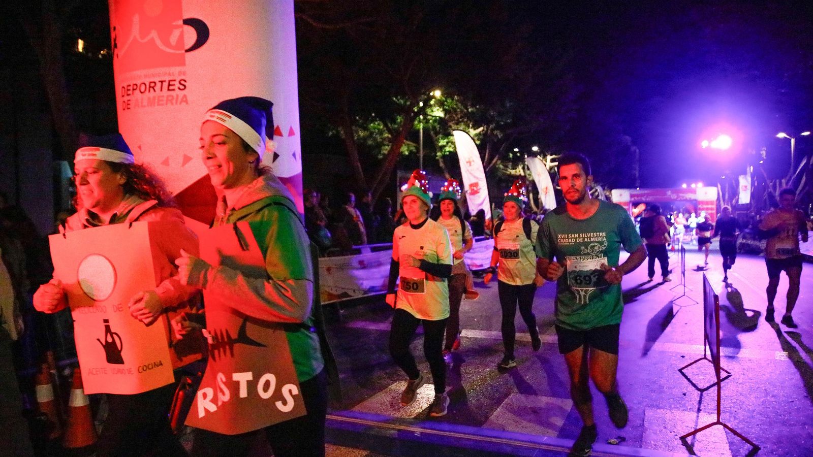 La San Silvestre de Almería 2024, en imágenes