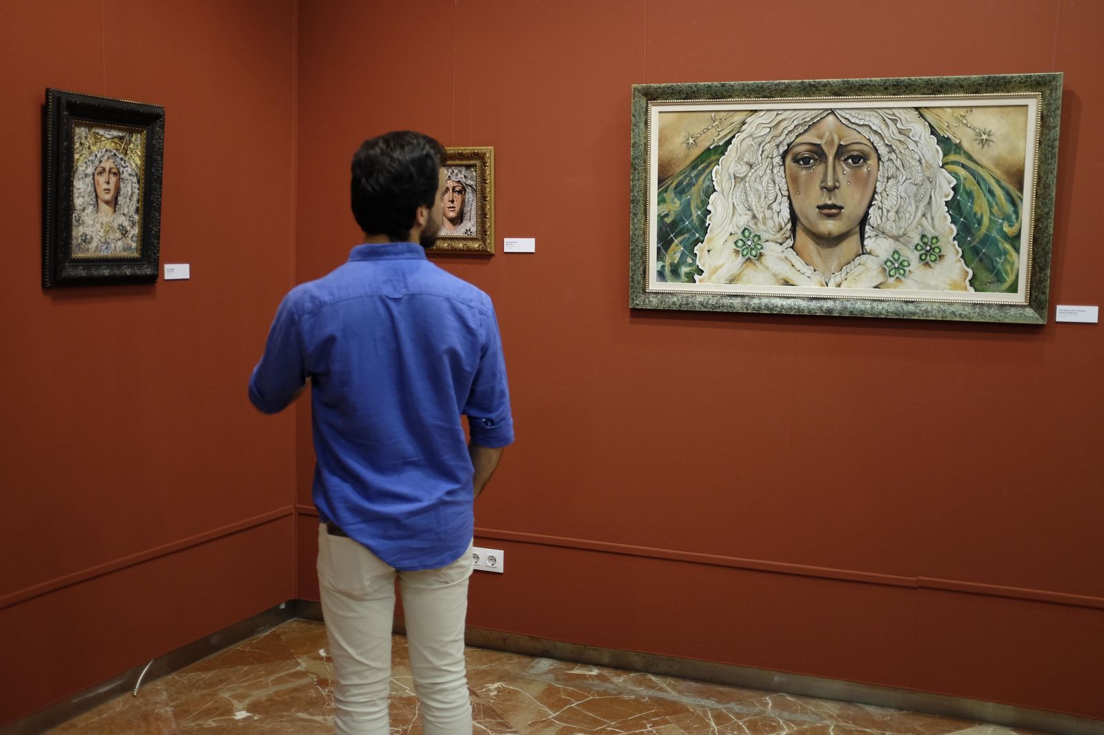 Exposición de la Macarena en el Círculo Mercantil