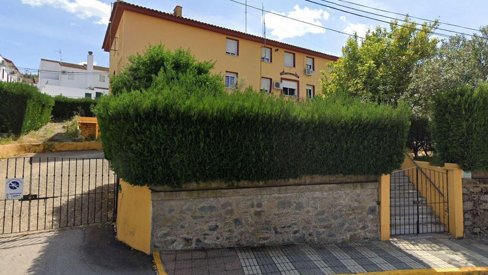 El puesto de la Guardia Civil en El Ronquillo.