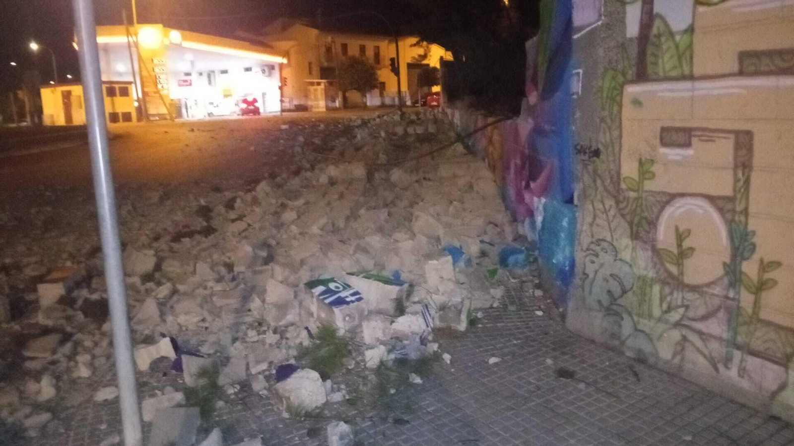 BAENA Las imágenes del paso de la borrasca Bernard por los pueblos de la provincia de Córdoba