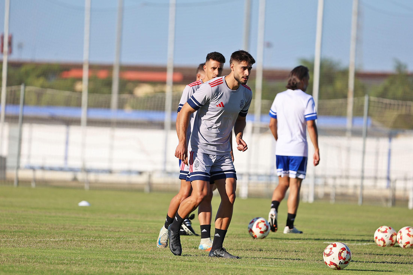 Las imágenes del primer entrenamiento del del Recreativo de Huelva